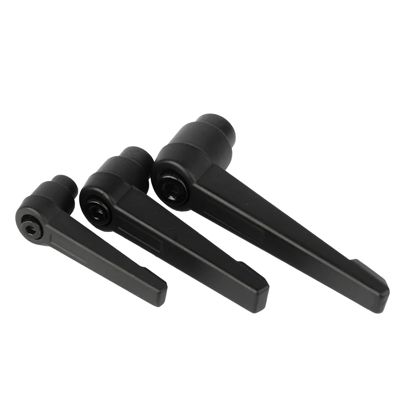 1pcs Angooter M5 M6 M8 M10 M12 M16 Adjustable handle Lever clamping handles female thread metal knob nut machinery tools