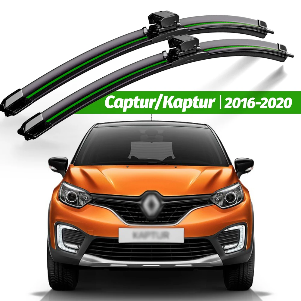 Wiper LHD Front Wiper Blades For Renault Captur Kaptur 2016 - 2020 Windshield Windscreen Window Brushes 26\