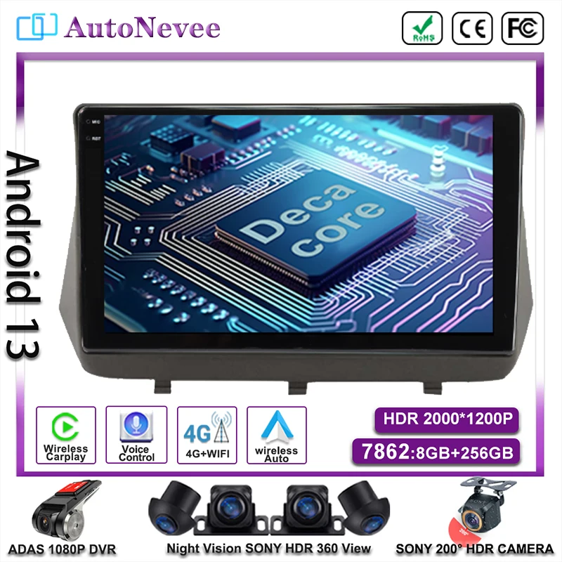 

Android Screen For MITSUBISHI SAVRIN I 2004-2012 DVD NO 2DIN Carplay Auto Radio Stereo Multimedia Car Player GPS Navigation HDR