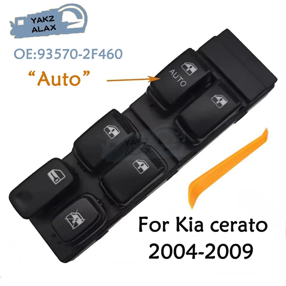 

For Kia Cerato 2004 2005 2006 2007 2008 2009 93570-2F460 16Pins Electric Master Power Window Control Switch Glass Lifter Button