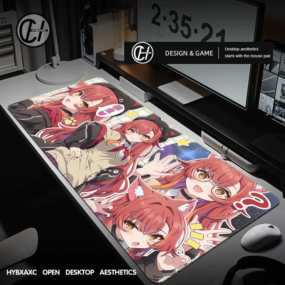 

Kawaii Nekota Tsuna Rubber Mouse Pad Large Cute Girl Mousepad XXL Padding Computer Keyboard Mat Writing Mat Gaming Accessories
