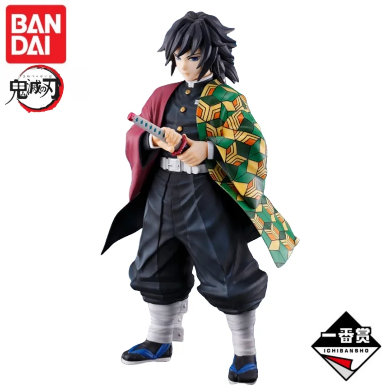 In Stock Original Bandai Banpresto Kimetsu No Yaiba Tomioka Giyuu Anime Characters Model Toy Birthday Present Garage