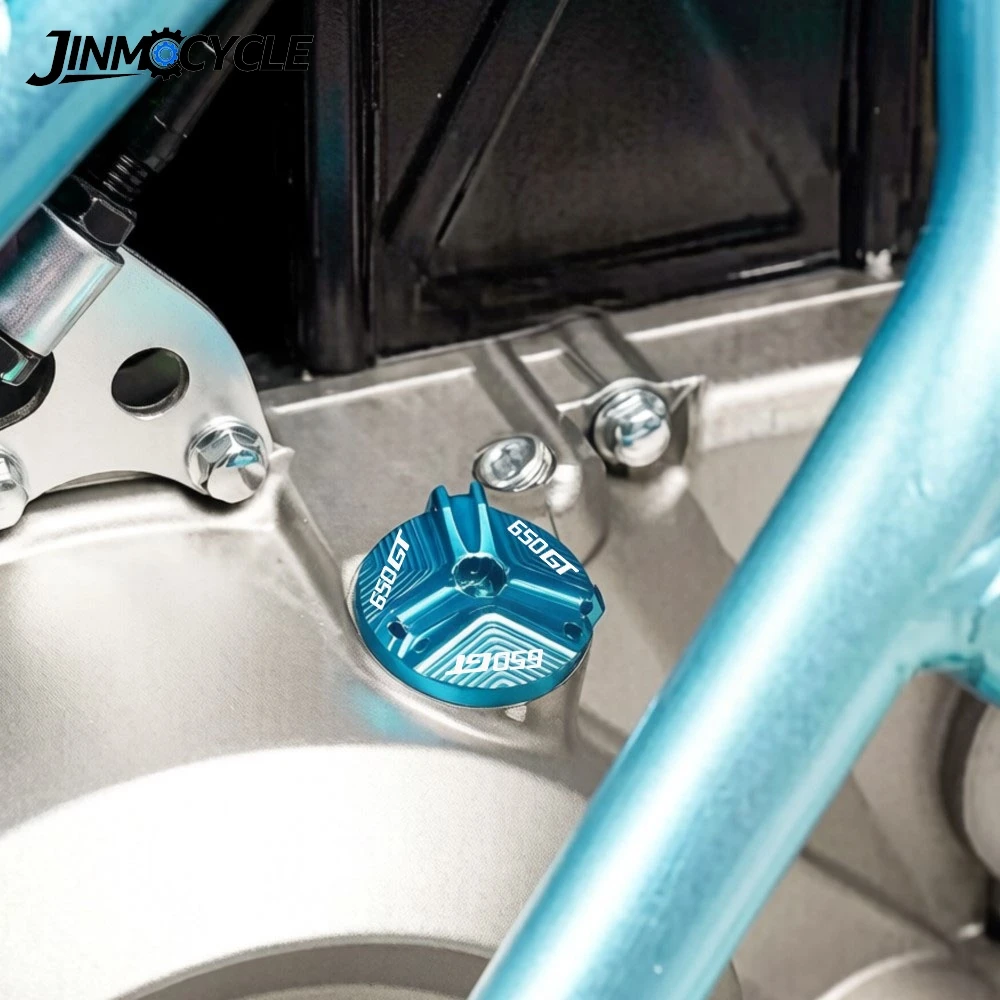 2025 2026 650GT Motorcycle Accessories Engine Oil Filler Cap Oil Plug Cover For CFMOTO CF MOTO CF650GT 650 GT 650 GT650 2024
