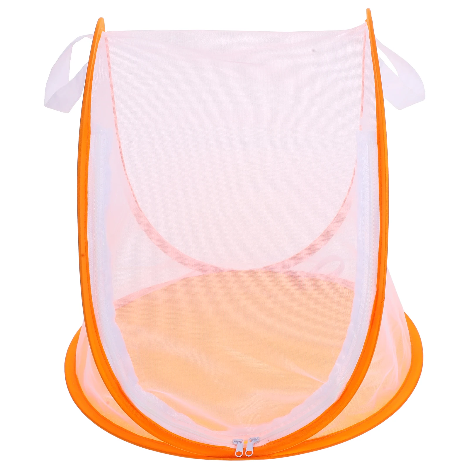 

Foldable For Transparent With Zipper Access Educational Habitat For Kids Caterpillar Observation Outdoor Raising Kit Collapsible