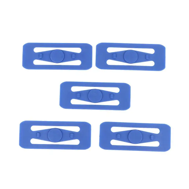  Blue Racetrack Connector Replacement Parts Compatible with Generic Race Track Sets for Children's Toy Track