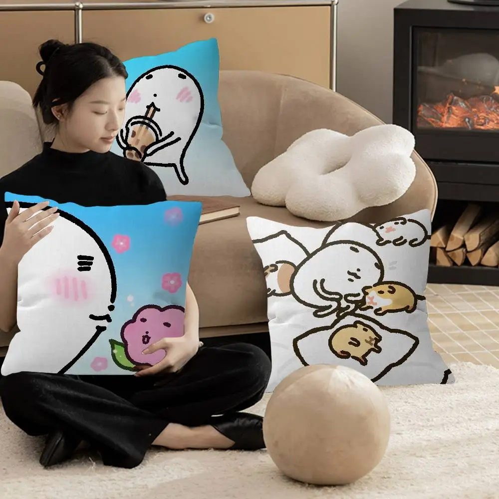 K-Karasuno Energetic-Sporty Office Cushion Pillowcase Car Cushion Cover45X45CM Lumbar Pillowcase Sofa Pillowcover