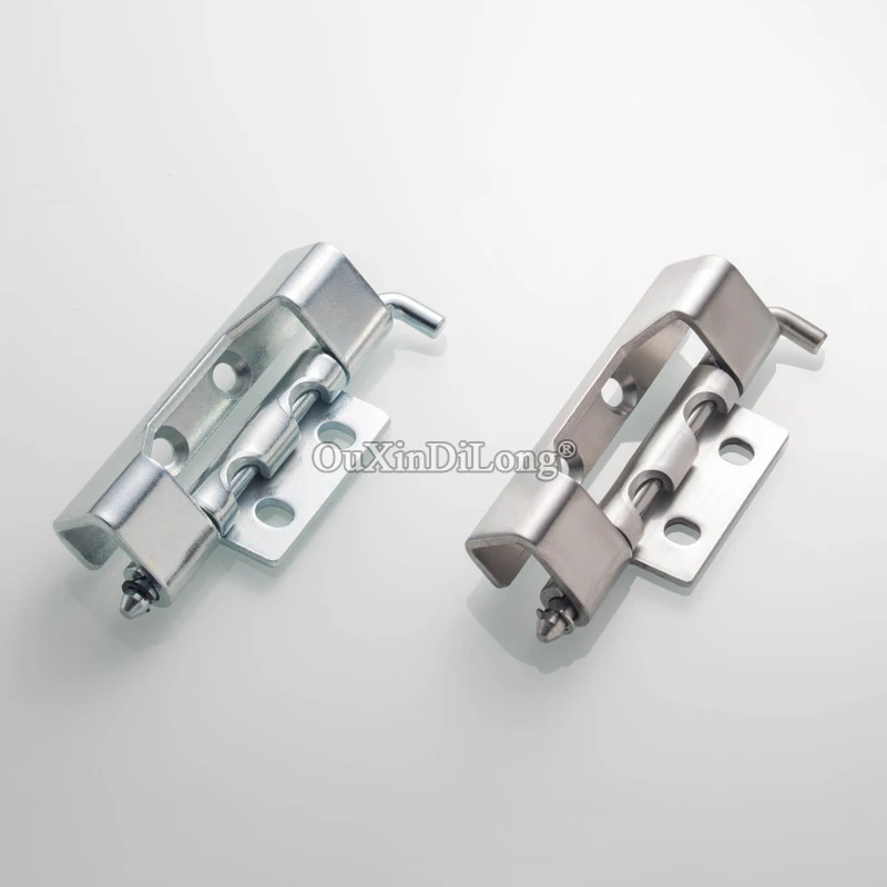 10PCS Steel/Stainless Steel Industrial Machinery Hinge Distribution Box Hinges Chassis Hinge Switch Electric Cabinet Door Hinges