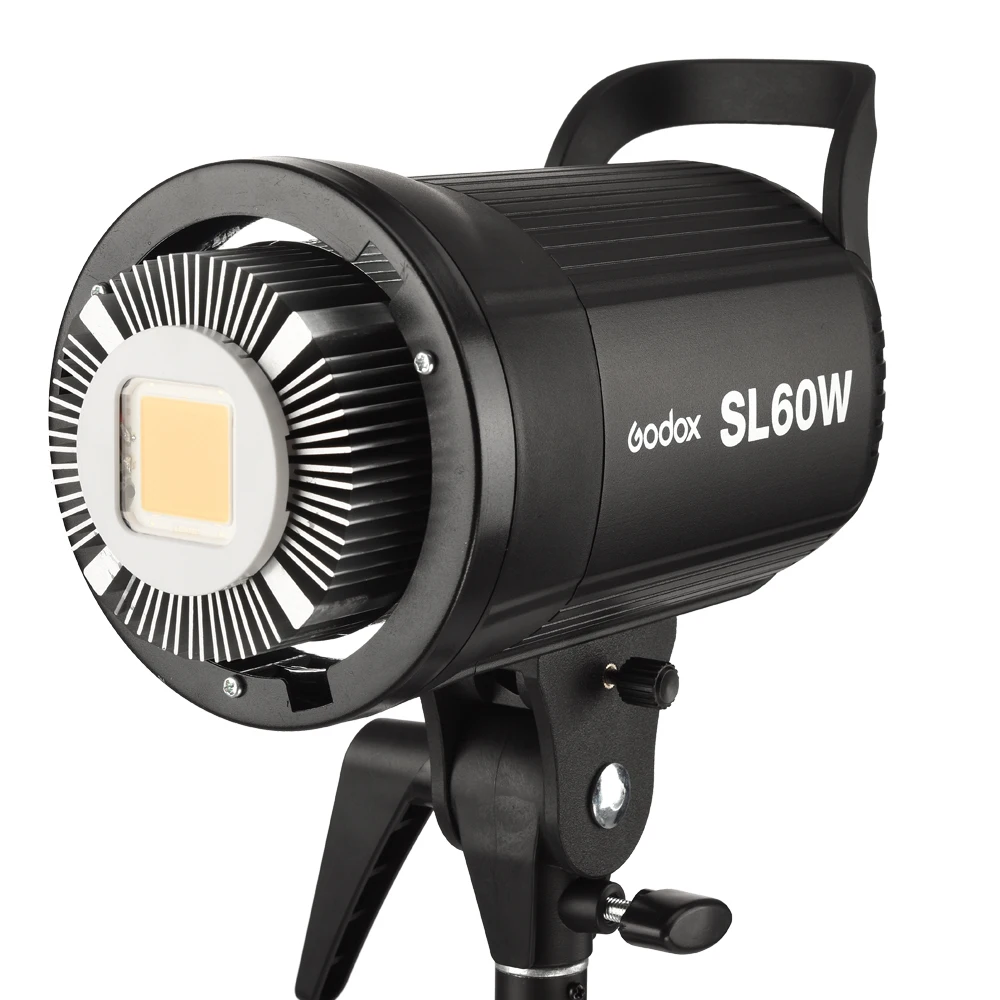 Godox SL-60W SL60W 60WS 5600K CRI 95 versione bianca pannello LCD LED luce Video uscita continua Bowens Mount Studio Light