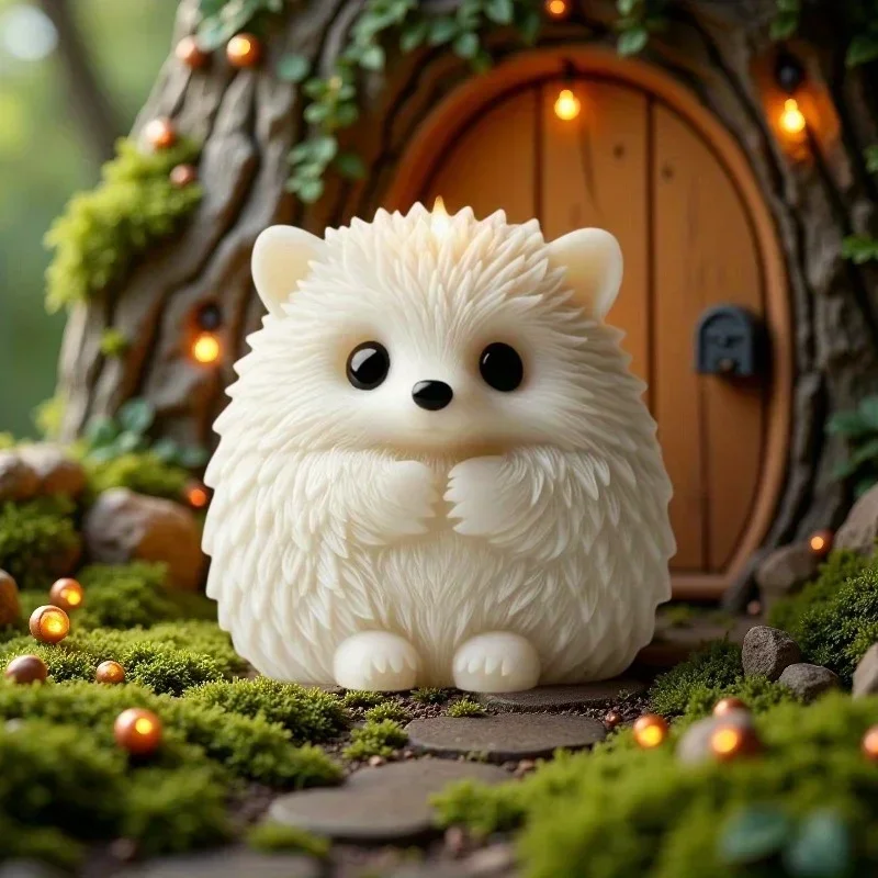 

Силиконовые формы Highland Yak & Cute Hedgehog для изготовления свечей, изделий из смолы и гипса