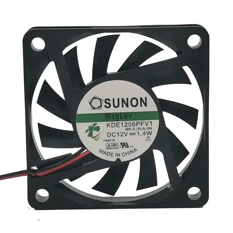 KDE1206PFV1 6010 12V 1.4W 6cm 60*60*10MM silent CPU chassis cooling fan