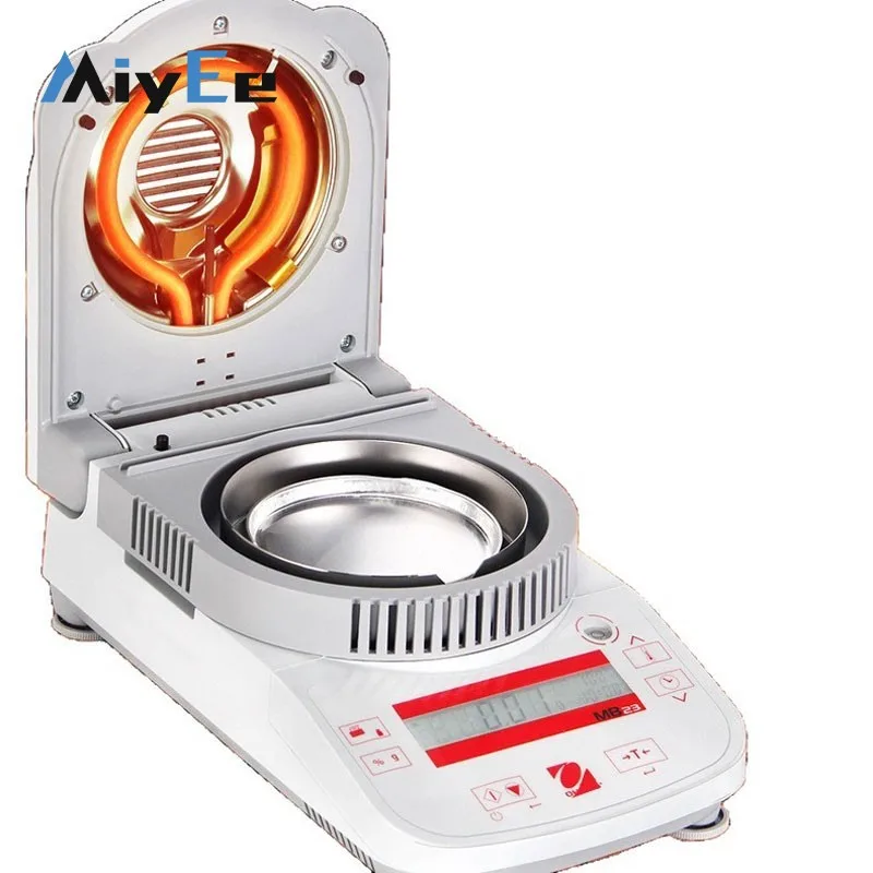Miyee MB23ZH Compact Rapid Moisture Analyzer 110g High‑Precision Moisture Tester for Grain Wastewater Ceramic Testing