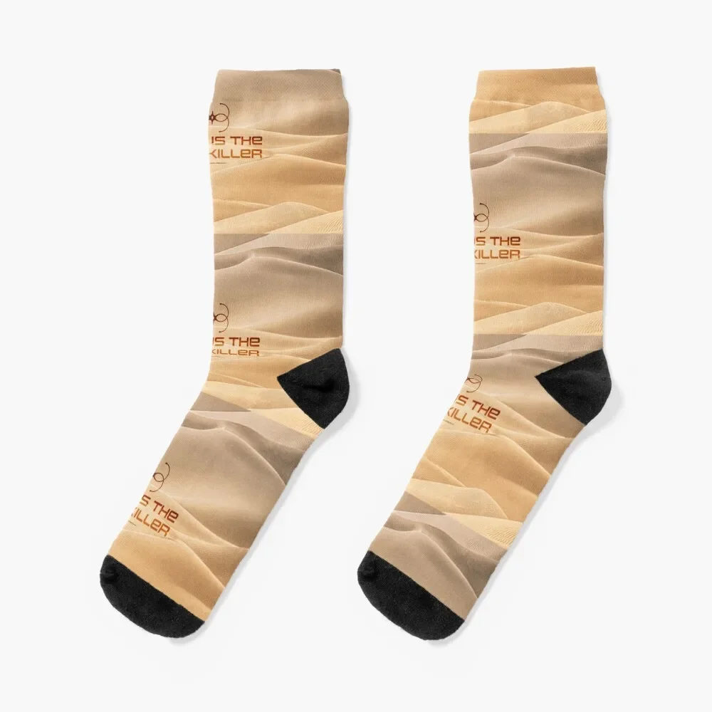 

Dune 2020 Fear is the mind-killer Socks essential japanese fashion Luxury Woman Socks Men's