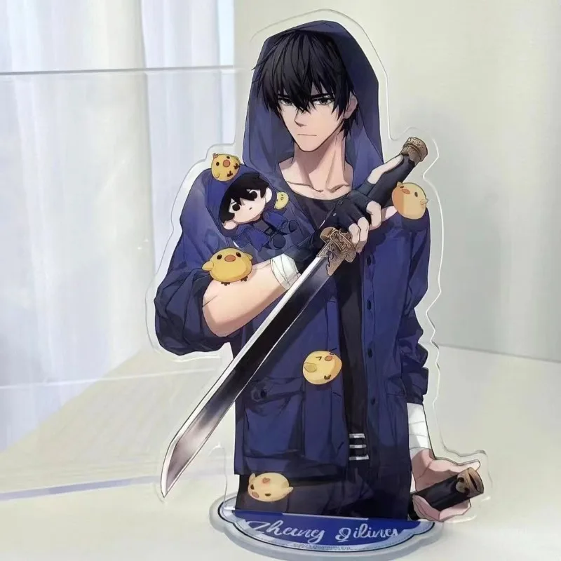 Daomu Biji Grave Robbers Chronicles Acrylic Stand Figure Wu Xie Zhang Qiling Cute Doll Desktop Decor Anime Fans Gift Keychain