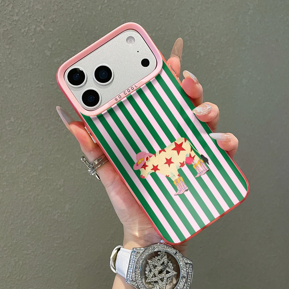 Western Cowboy Streifen Hülle für iPhone 17 15 16 14 Pro Max Plus, Hülle für iPhone 13 11 12 ProMax XS XR XS 7 8 Plus 16E INS Hüllen – Detail 3