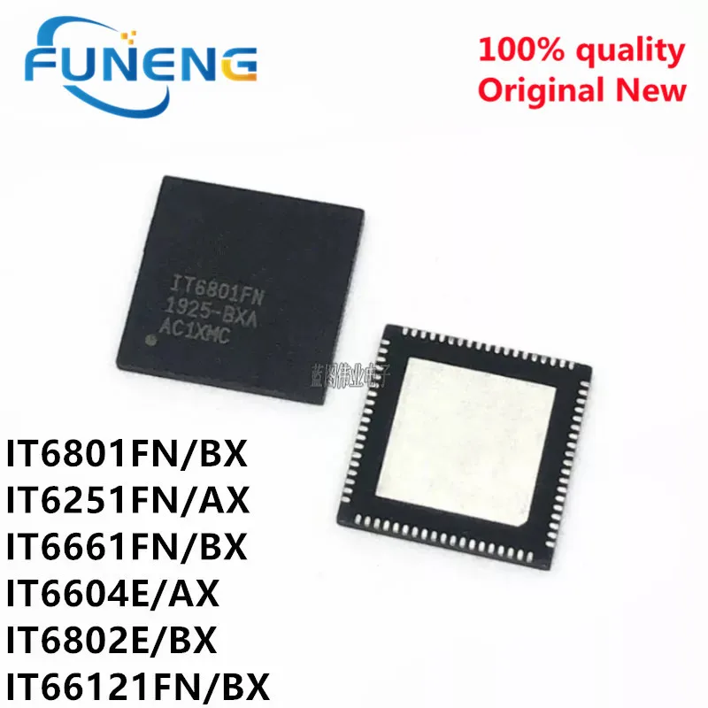 10PCS 100% New original IT6801FN IT6801 IT6251FN IT6251 IT6661FN IT6604E IT6802E IT6802E-BXA IT66121FN QFN In Stock IC