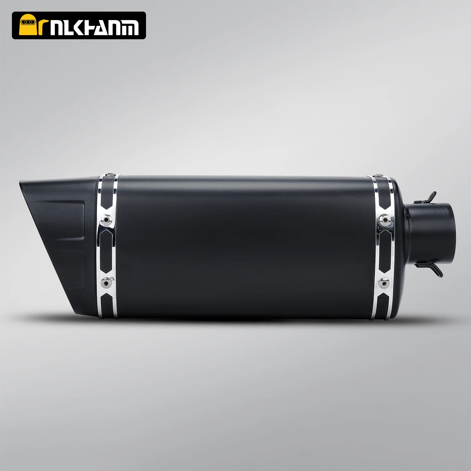 

Универсальная выхлопная система для мотоциклов 51 мм, модифицированная с черным глушителем для Z900, ZX6R, R1, GSX-S1000, CB750