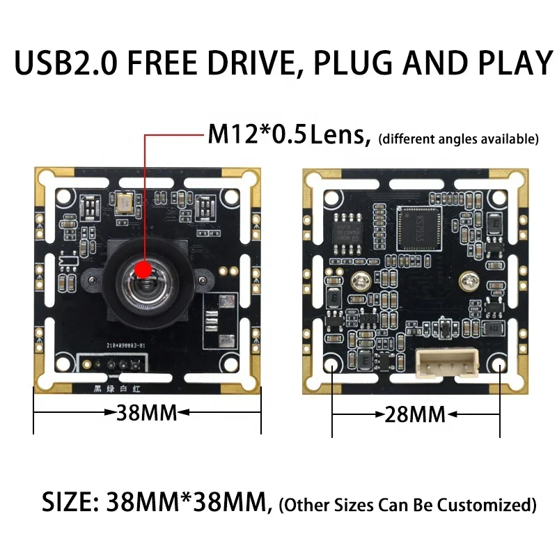 In stock OEM 16MP 4K HD IMX298 1/2.8