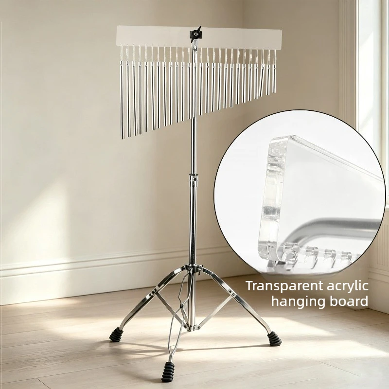 26 Tone Crystal Wind Chimes Professional Performance Chimes Meditation Sound Healing Yoga Bells Musical Instrument Percussion