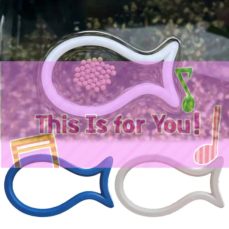 2/4/6pcs Fish Feeding Ring Aquarium Food Containment Device Anti Diffusion for Efficiency in Fish Tanks