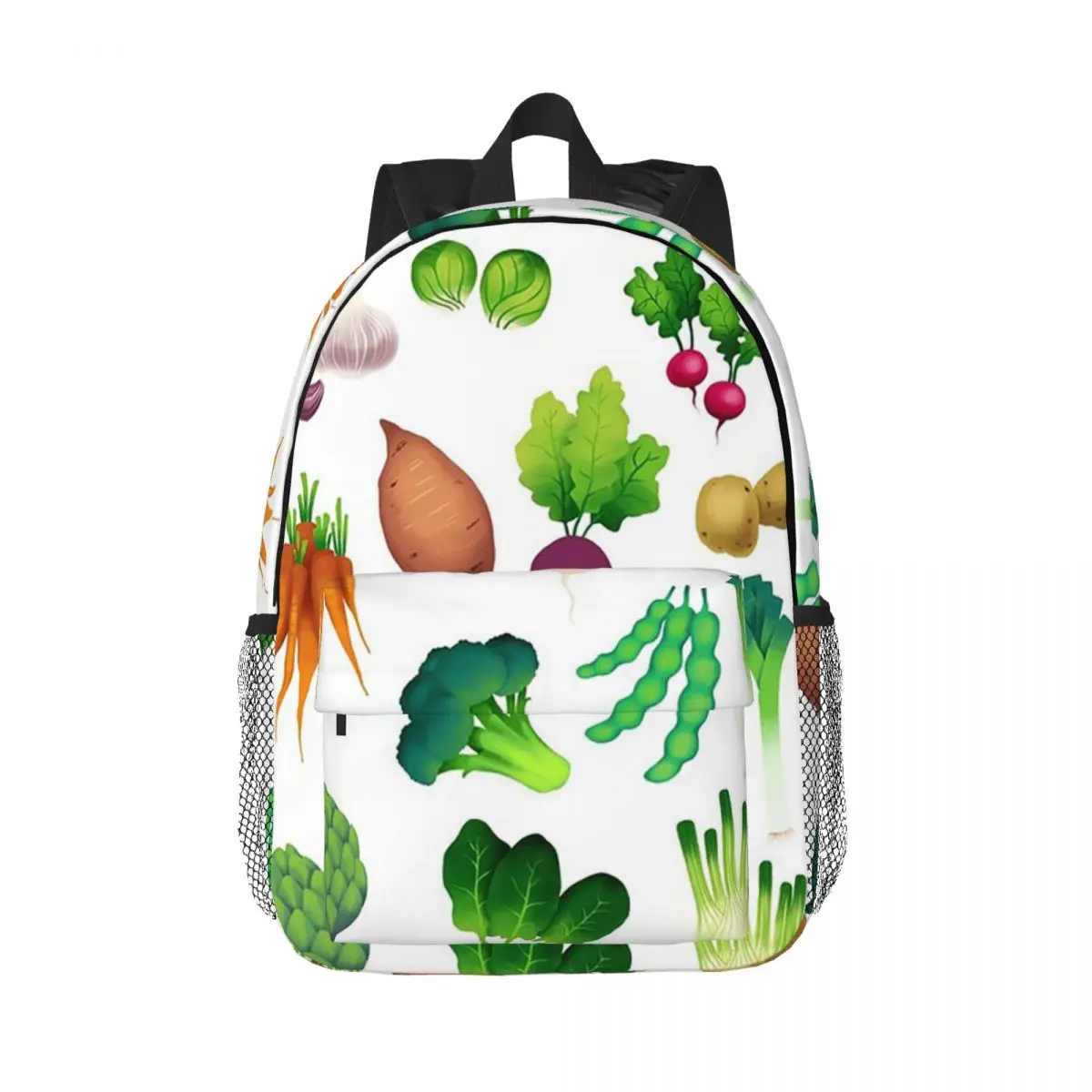 Farmers Market Backpacks Teenager Bookbag Fashion Children School Bags Travel Rucksack Shoulder Bag Large Capacity