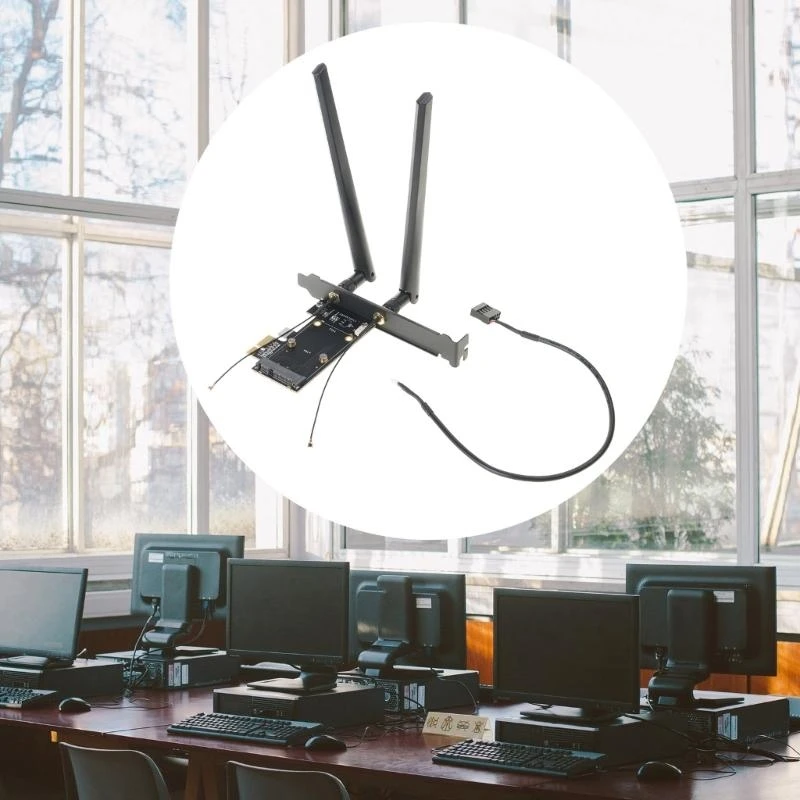 Mini PCI-E para PCI-E (Suporte 1x 4x 8x 16x Series) Compatível maioria dispositivos PCI-E