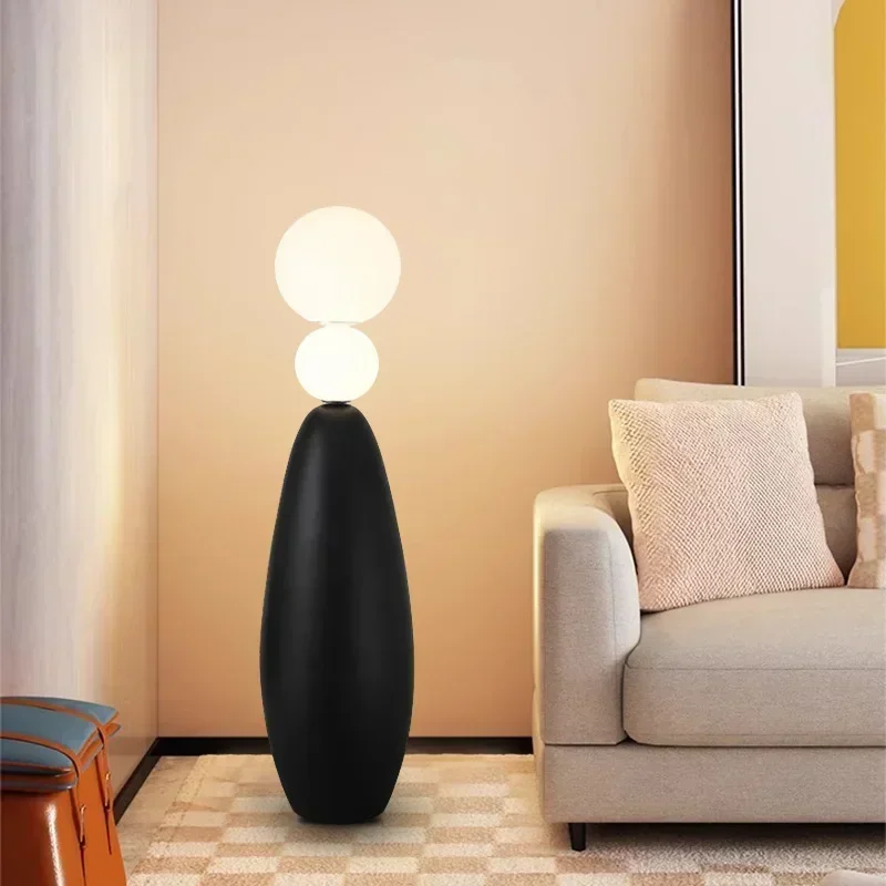 Italian Designer Medieval Art Gourd Floor Lamp Bedroom Study Living Room Sofa Standing  LED High-end Atmosphere Decorative Light