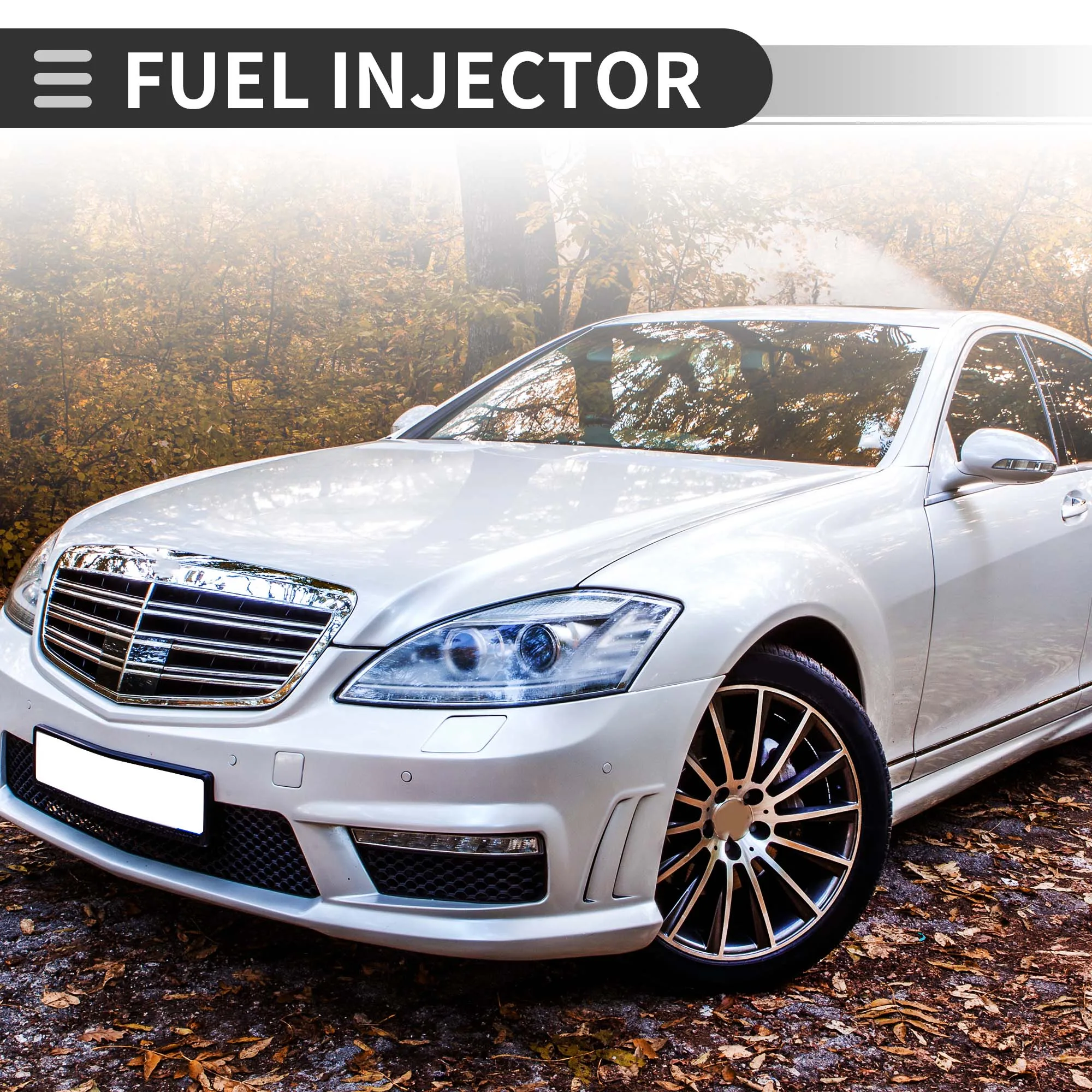 

Топливная форсунка UXCELL No 272078002380 для Mercedes-Benz C300 2008-2012 3,0 черная 1 шт.