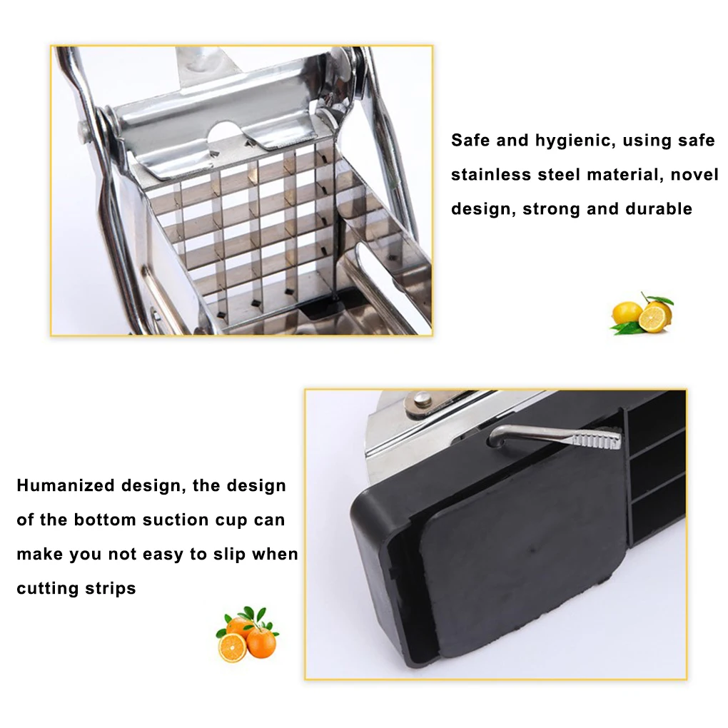 Chip Slicer Slicing Tool Strip Maker Kitchen Gadget Rustproof Space Saving