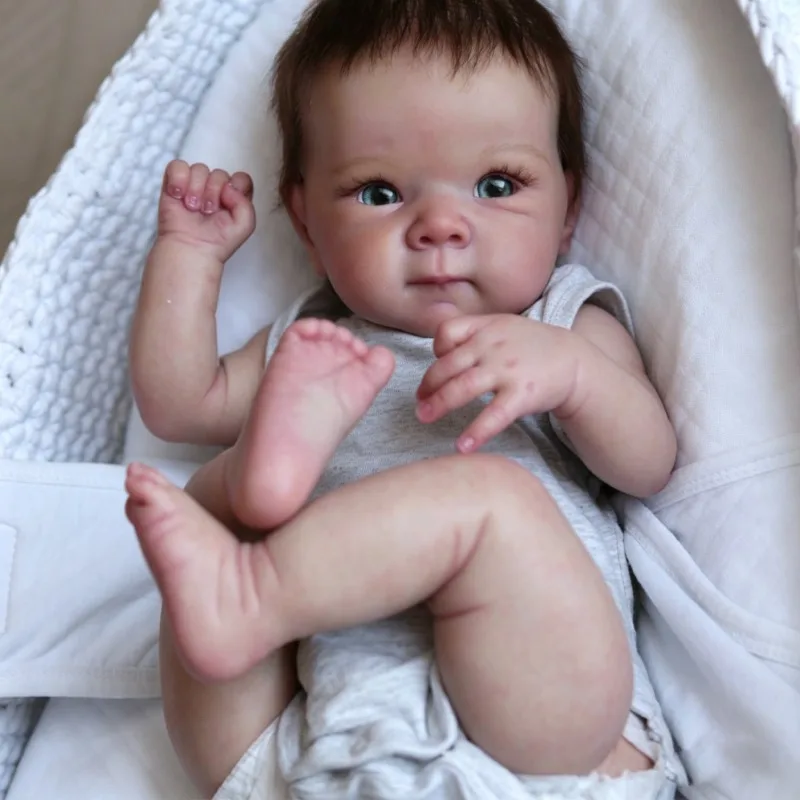 45cm Soft Cotton Body Silicone Vinyl Reborn Doll Bettie Newborn Baby Size Baby Doll High Quality Gift