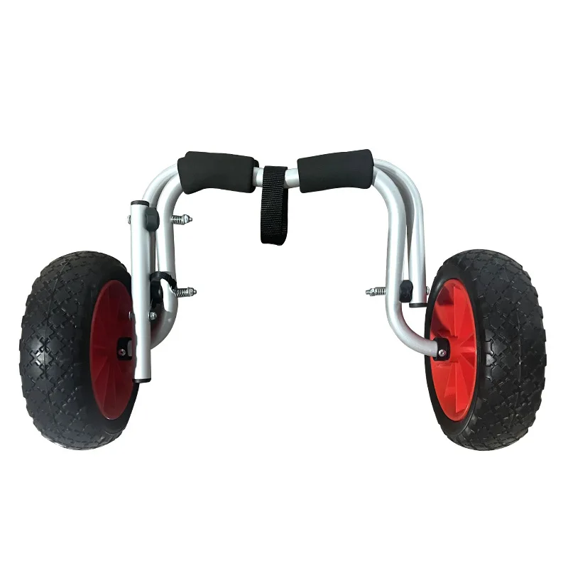 

Wholesale Kayak Single Leg Small Trailer Canoe Convenient Cart Aluminum Four Tube Portable Folding Trailer