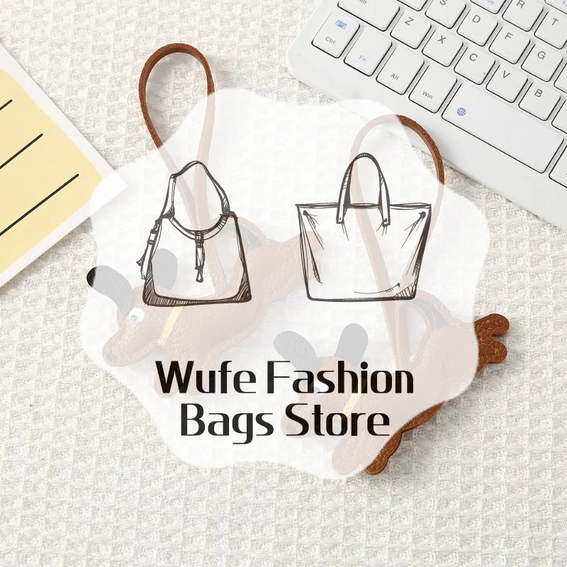 PU Leather Dachshund Bag Charms With Lovely Design And Durable Texture For Decorating Backpacks Keys Purses