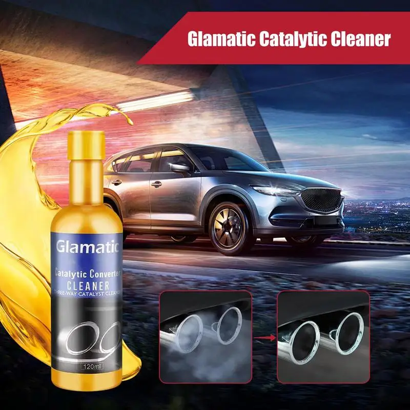 Combustion Chamber Cleaner Oil System Oxygen Sensor Cleaner Portable Catalytic System Carbon Removal Liquid for Auto Suvs Motorc