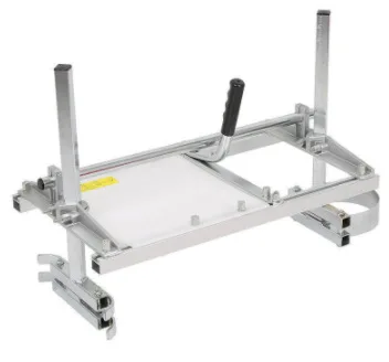 Detachable Chainsaw Lumber Cutting Bracket 20/24/36/48 Inch Stainless Steel Aluminum Wood Saw Support Frame