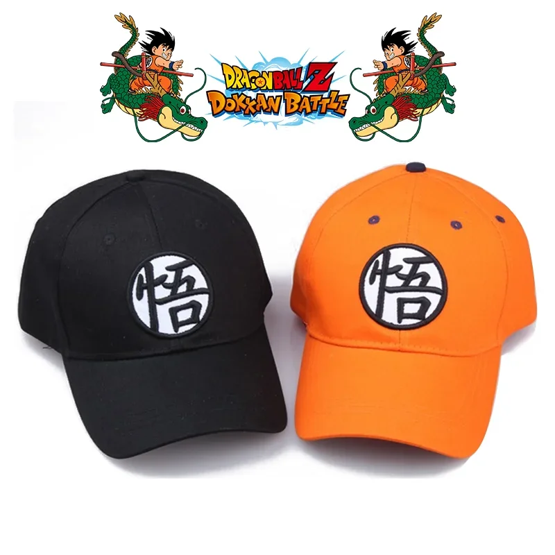 Dragon Ball Z Goku Hats Cotton Baseball Caps Anime Adjustable Bonnets for Women Men Hip Hop Dad Hat Dropshipping Kids Part Gift