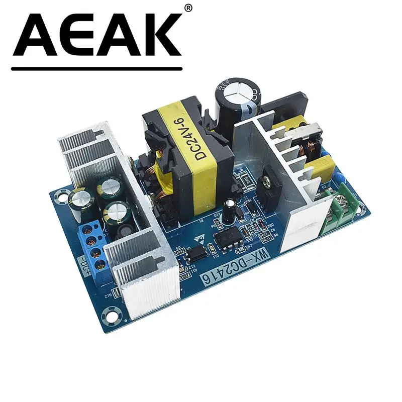 Power Supply Module AC 110V 220V to DC 24V 6A AC-DC Switching Power Supply Board Promotion AEAK