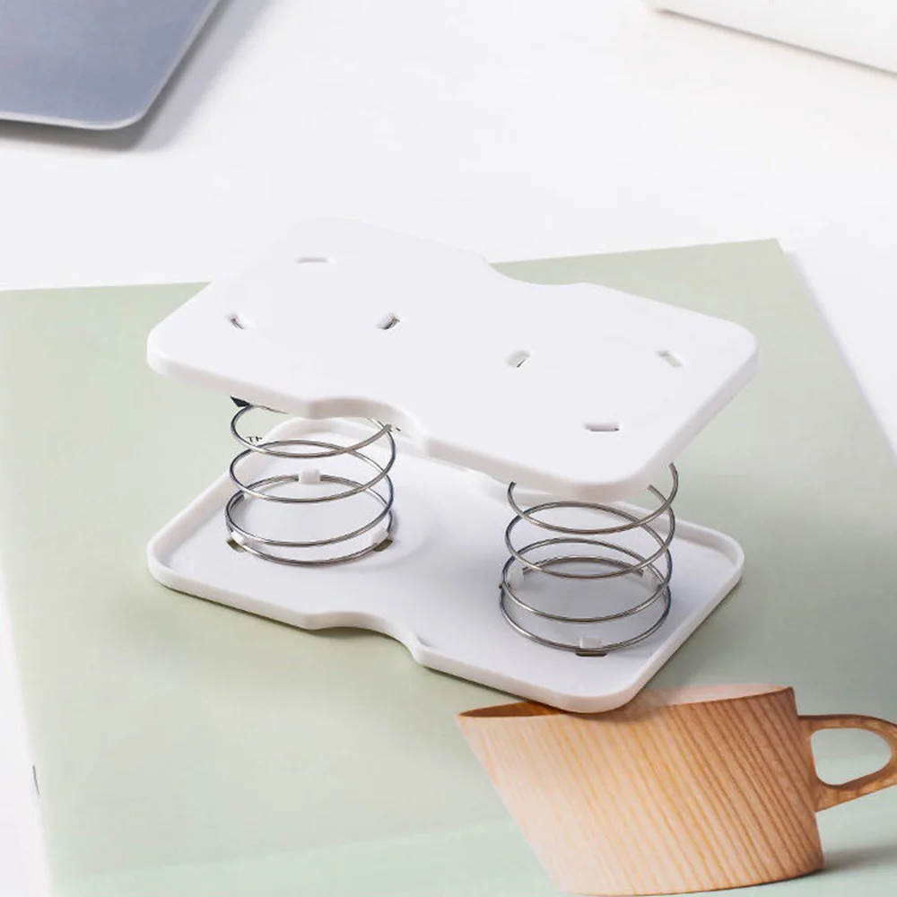 Creative Spring Holder Tissue Box Automatic Lift Loaded Bracket Car Home Tissue Spring Rack