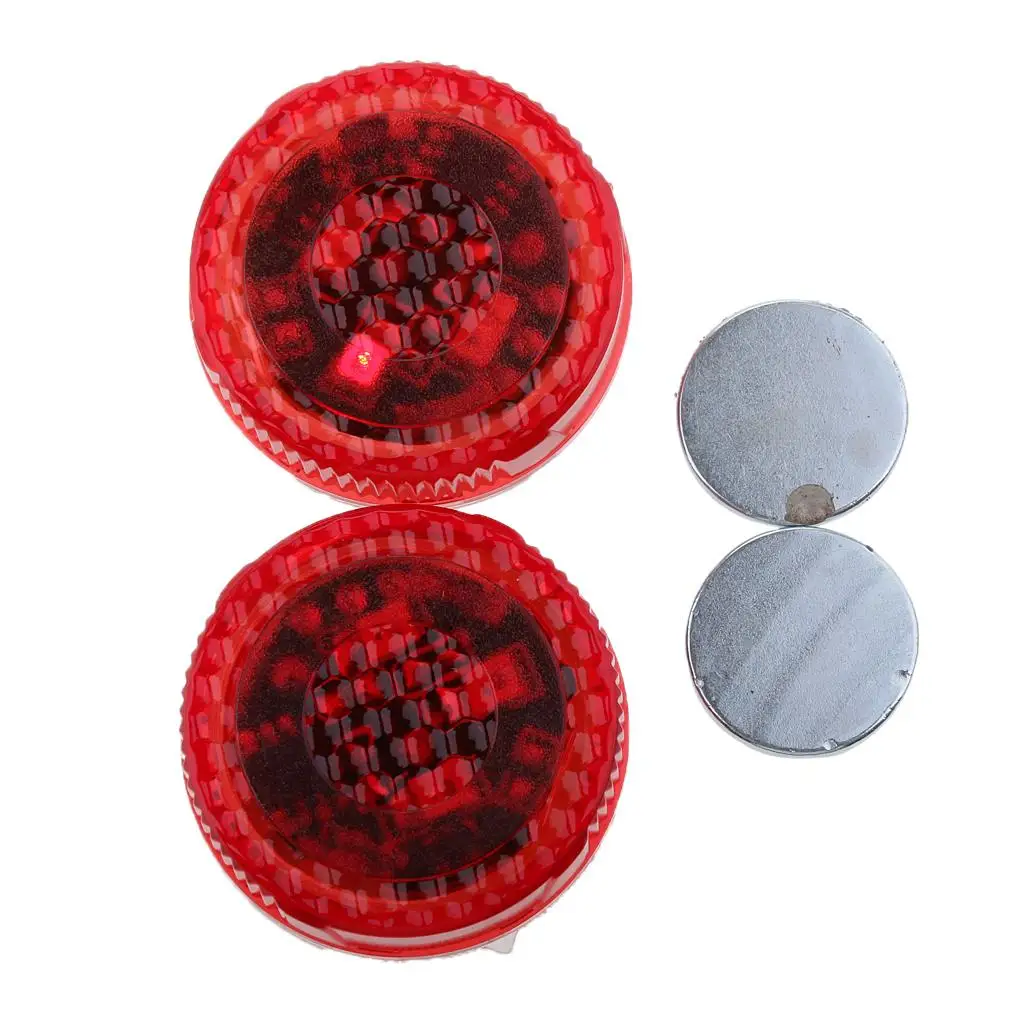 Universal Anti Collision Signal Flash Light Door Warning Strobe LED Lamp Plastic Bulb for Vehicle Entry Alert
