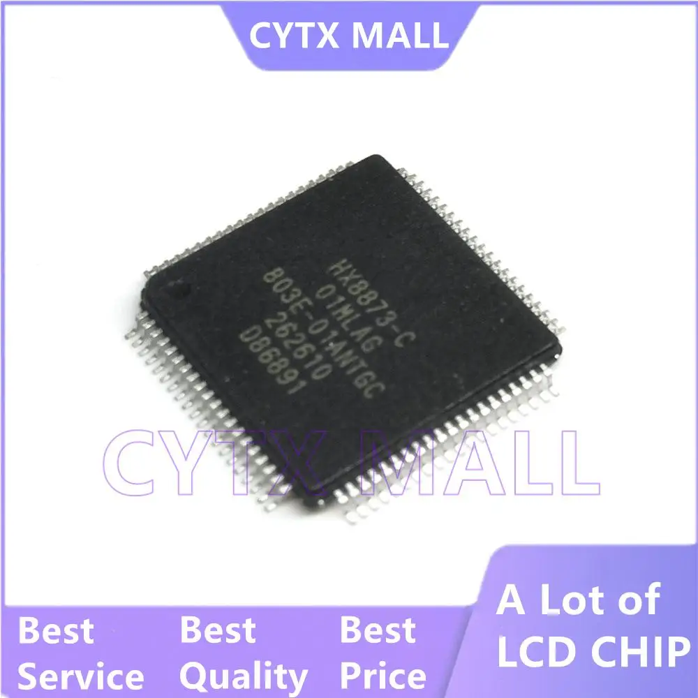 New_original 2PCS  HX8873-C01MLAG     HX8873  QFP HX8873-C01MLAG  HX8886-C02DLBG-T  HX8880-D03DLCG  HX8861-F030FCG