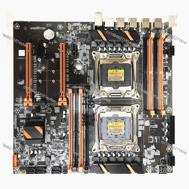 New X99 dual-channel LGA 2011-3-pin computer main board DDR4 memory E5 2678 2690V3cpu set