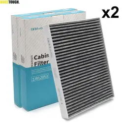 Car Interior Pollen Cabin Air Filter 7H0819631A JZW819653E For Volkswagen VW Transporter T5 T6 Touareg 7L Multivan V Amarok X2