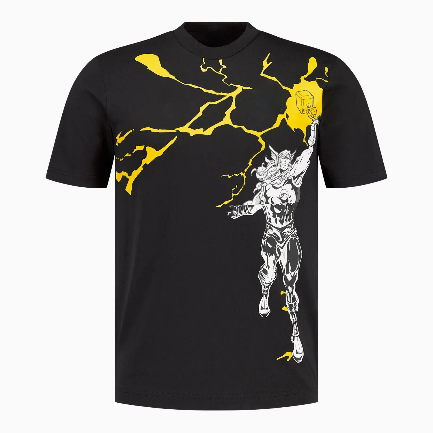 

2026 Marvel New Thor Football Sports Shirt Madrid Kid/Adult Cotton Comfortable Short Sleeved Tee Men Fashionable Casual Jerseys