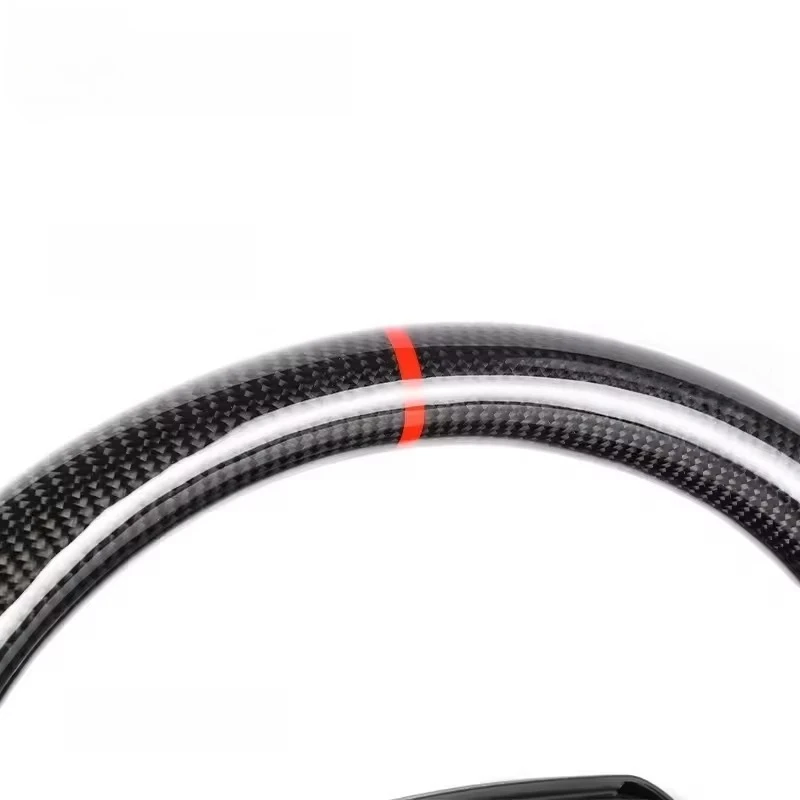 YZ GR Style Carbon Fiber Steering Wheel OEM for  LC300 LC76 LC79 2008-2021 2010-2021 Tunning Parts - view 3