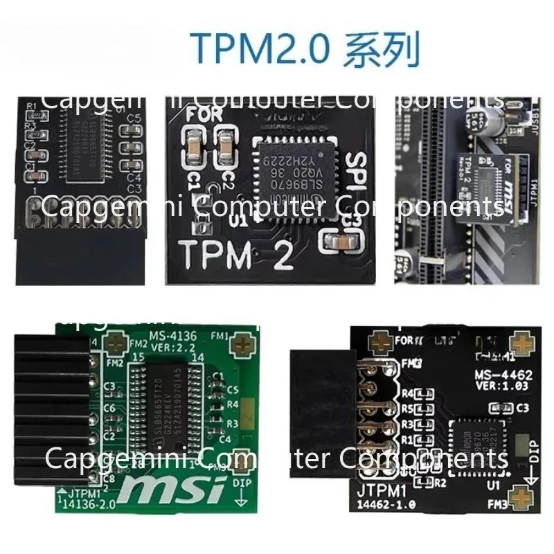 Security module TPM 2.0 FOY Micro-Star MS -4136 -4462 module
