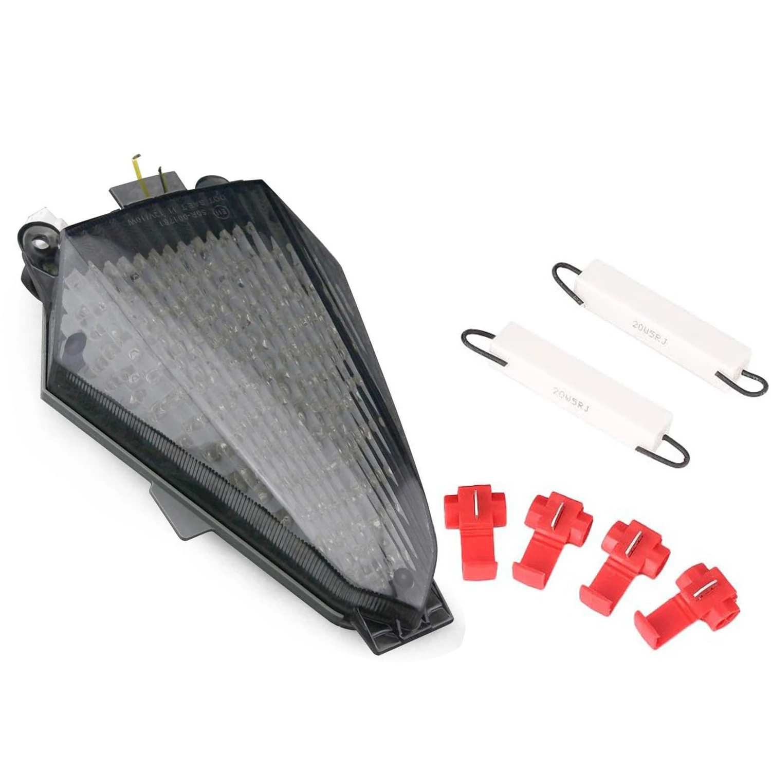

For Yamaha YZF R6 2008 2009 2010 2011 2012 13 14 15 16 Tail Light Motorcycle Integrated Taillight LED Brake turn signals