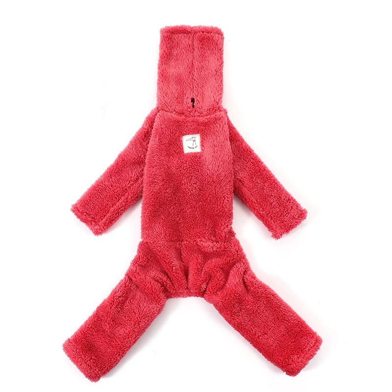 Winter Onesies For Dogs Soft Puppy Clothes High Neck Warm Italian Greyhound Clothes Whippet/Mexican Hairless/Maltese