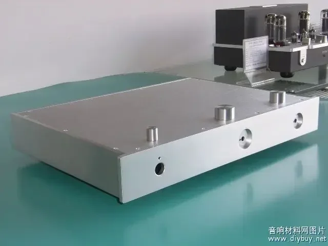 435*60*310mm pre-amplifier Full aluminum Silver Power amplifier chassis /Tube amplifier Chassis/ AMP case Enclosure /DIY BOX