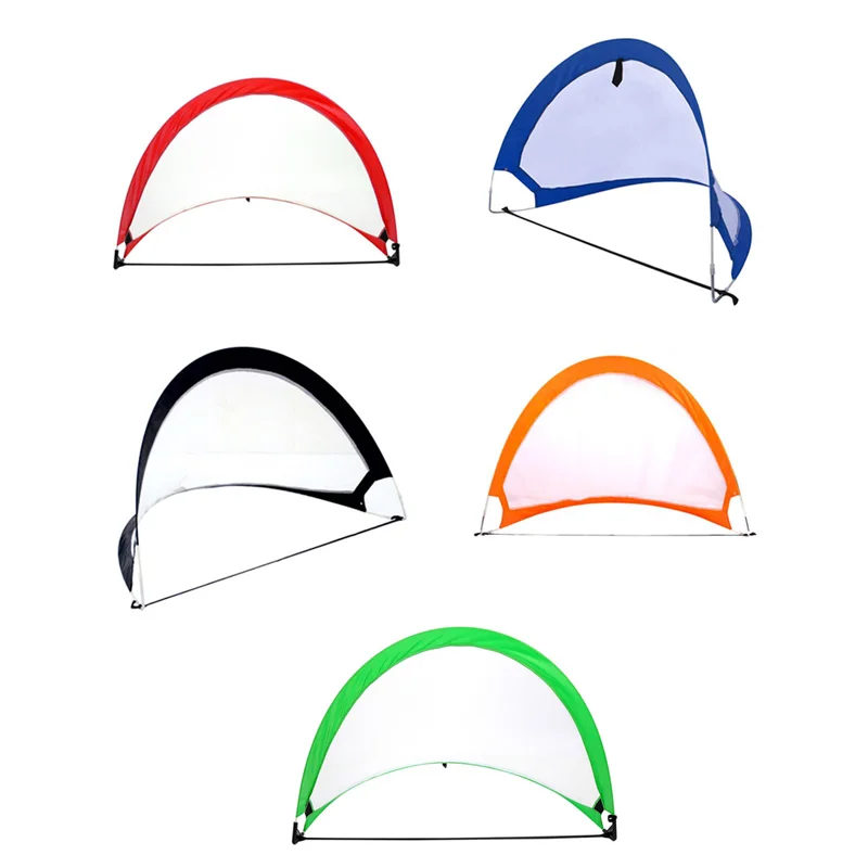 

A89E-1 Piece Soccer Football Goal Net Folding Training Goal Net Tent Kids Indoor Outdoor Play