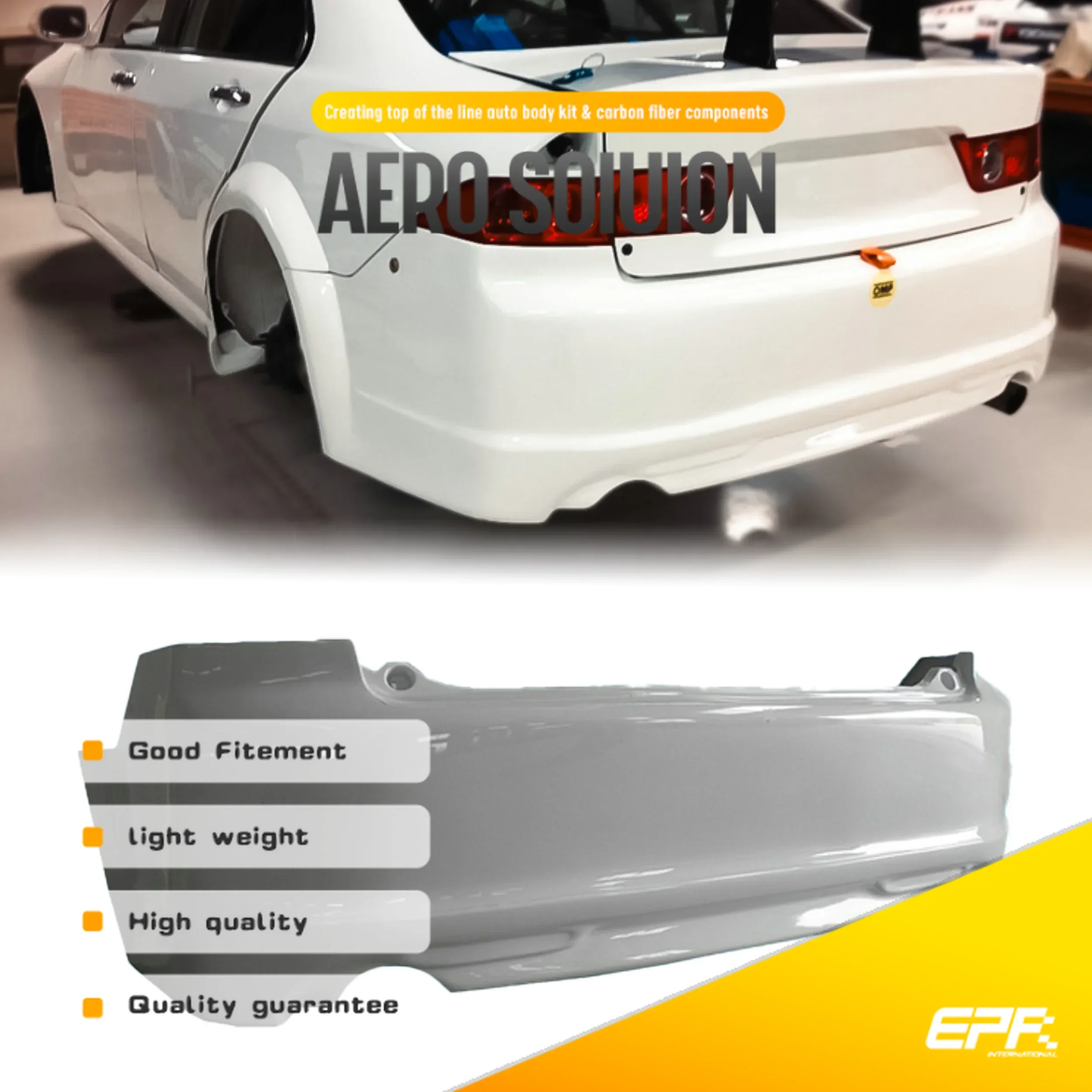 

Лифт Honda Accord CL7 2005-2008 гг. | Широкий задний бампер WTCC Style — высококачественное FRP/углеродное волокно