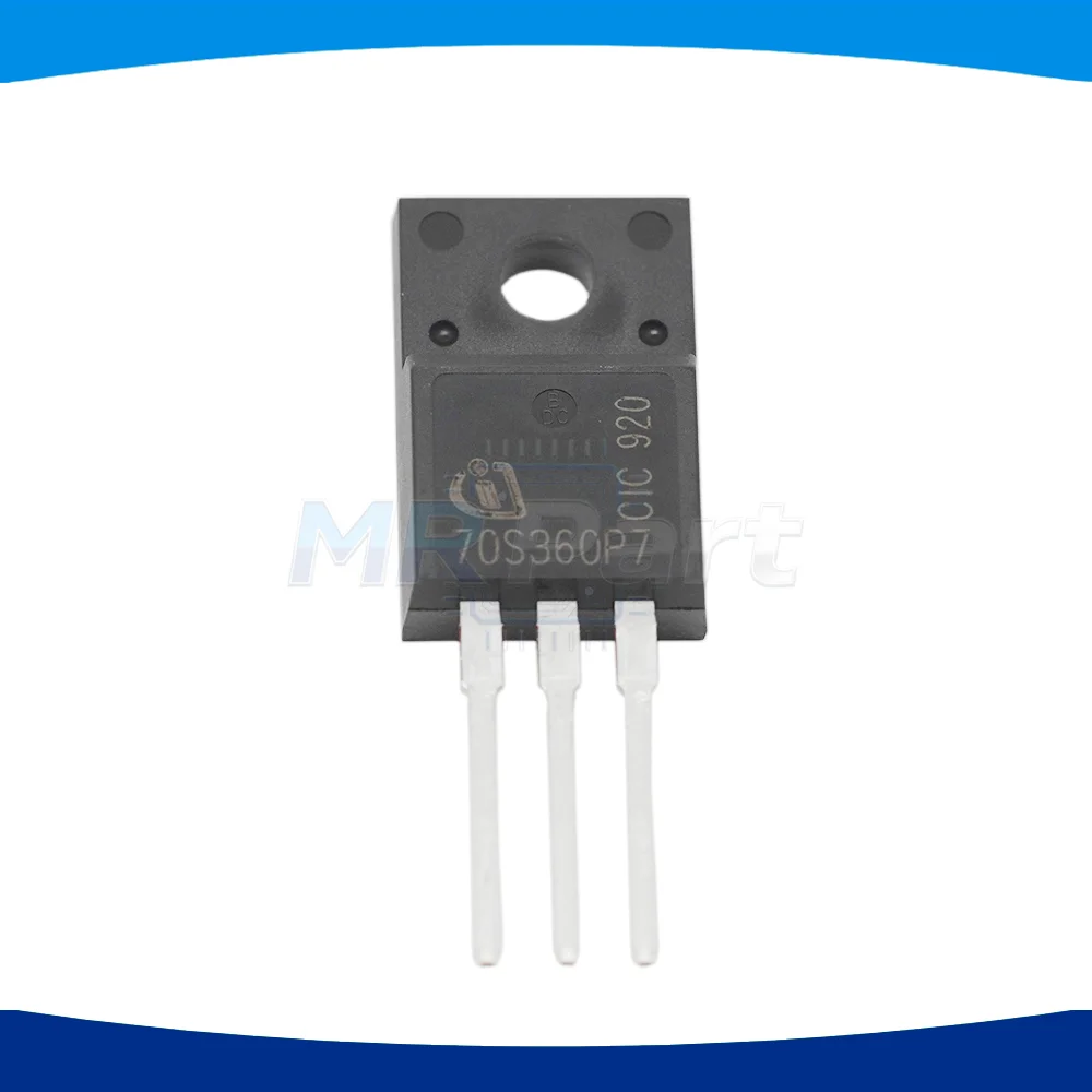 10Pcs Original Factory 70S360P7 High-Voltage Power MOS 700V 7.5A N-channel Transistor IPA70R360P7S For Charger Adapter