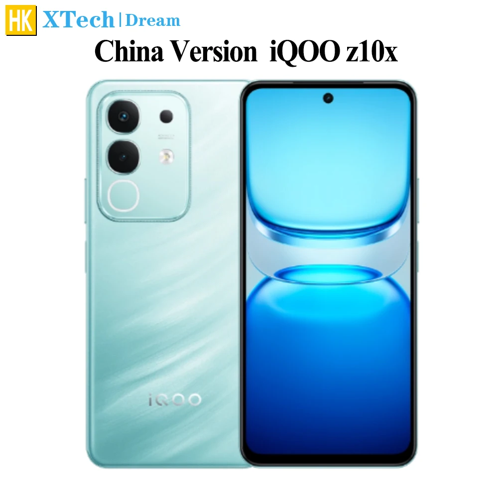 Vivo IQOO Z10x China Version Original New Smartphone 6.72 Inch LCD Display 120Hz Refresh Rate Dimensity 7300 Processor 50MP Rear